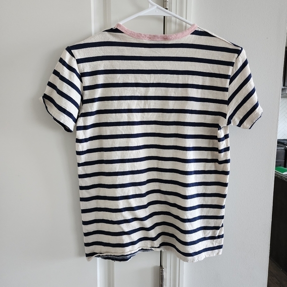 J. Crew Cotton Striped Tee - Picture 2 of 4